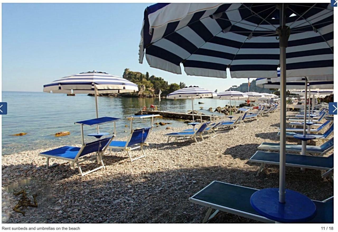 Luxury Apartment And Charm Sea View Isola Bella Taormina Exterior foto